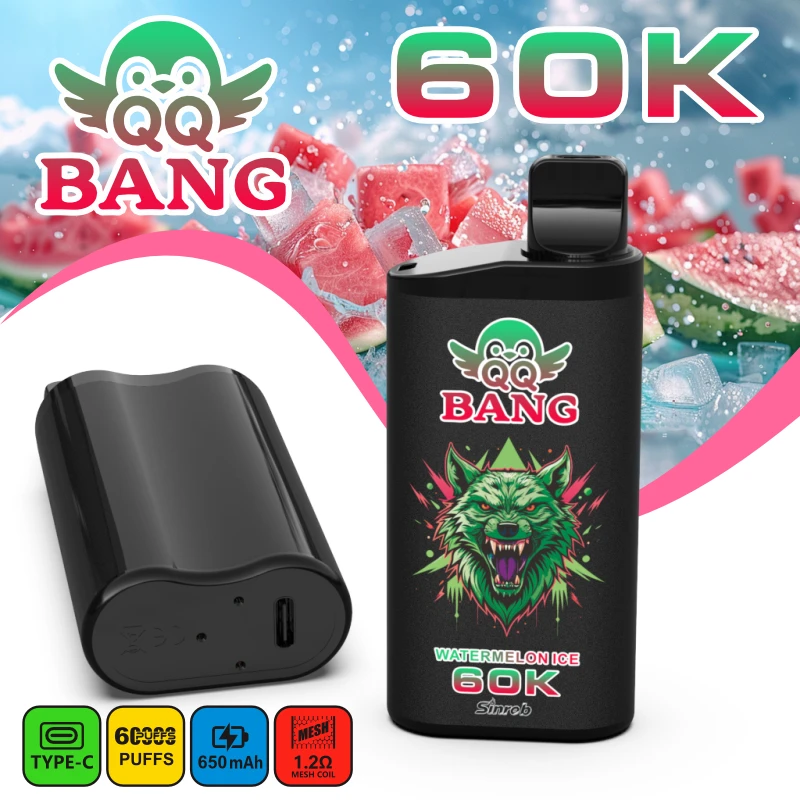 Bang QQ 60000 60K Züge Mesh Coil Einweg-Vape