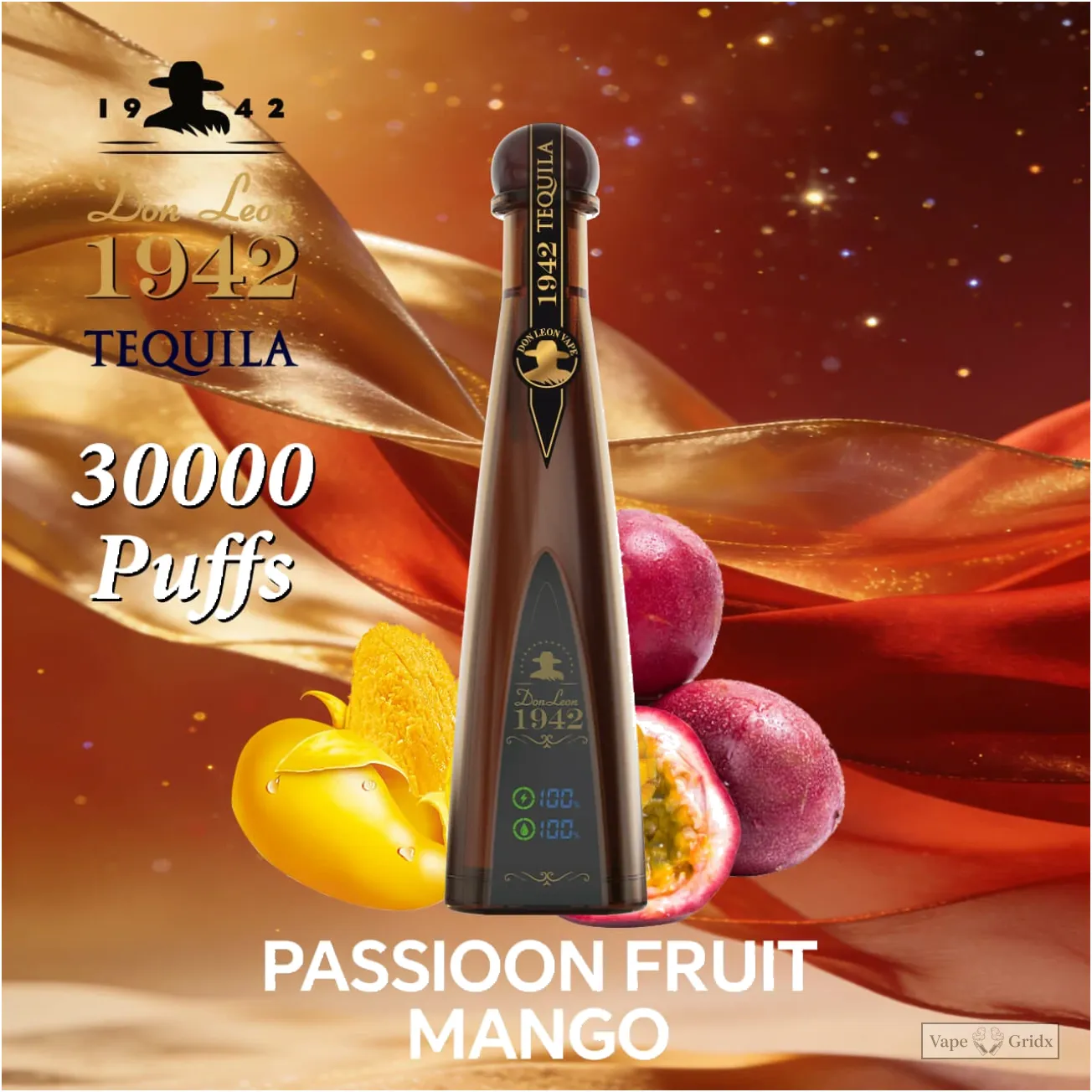 Humo SOLARIS Tequila Don Leon 1942 30000 30K Züge Einweg-Vape