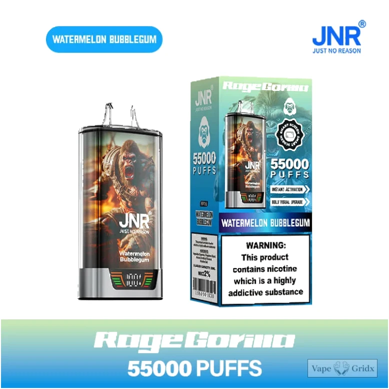 JNR RAGE GORILLA 55000 55K Züge Einweg-Vape