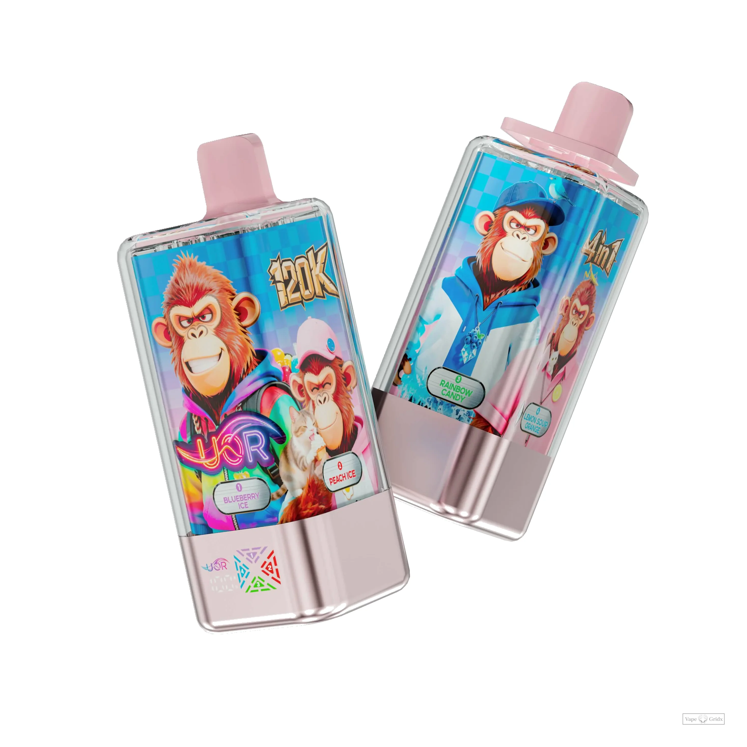 UOR 120000 120K Züge 4-in-1 Einweg-Vape