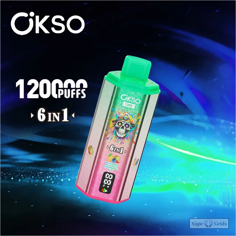 OKSO 120000 120K Züge Einweg-Vape