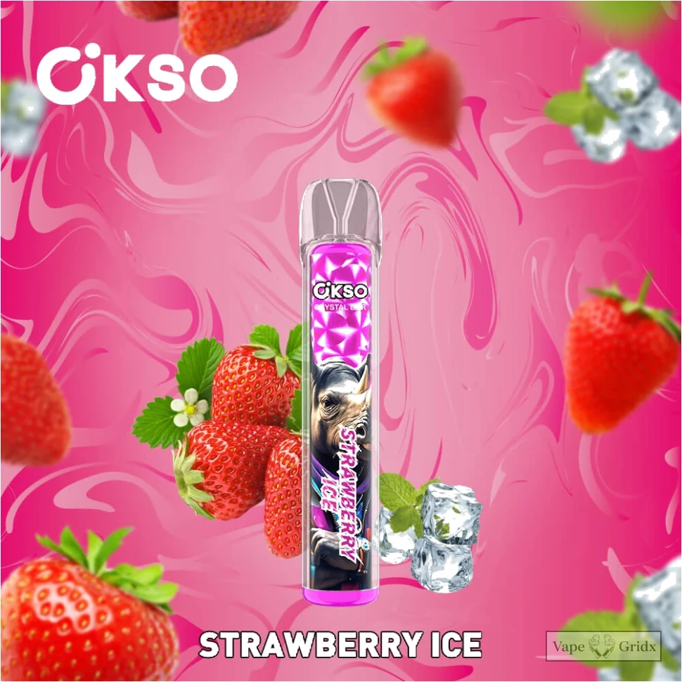 OKSO Crystal Bar 800 Züge Einweg-Vape