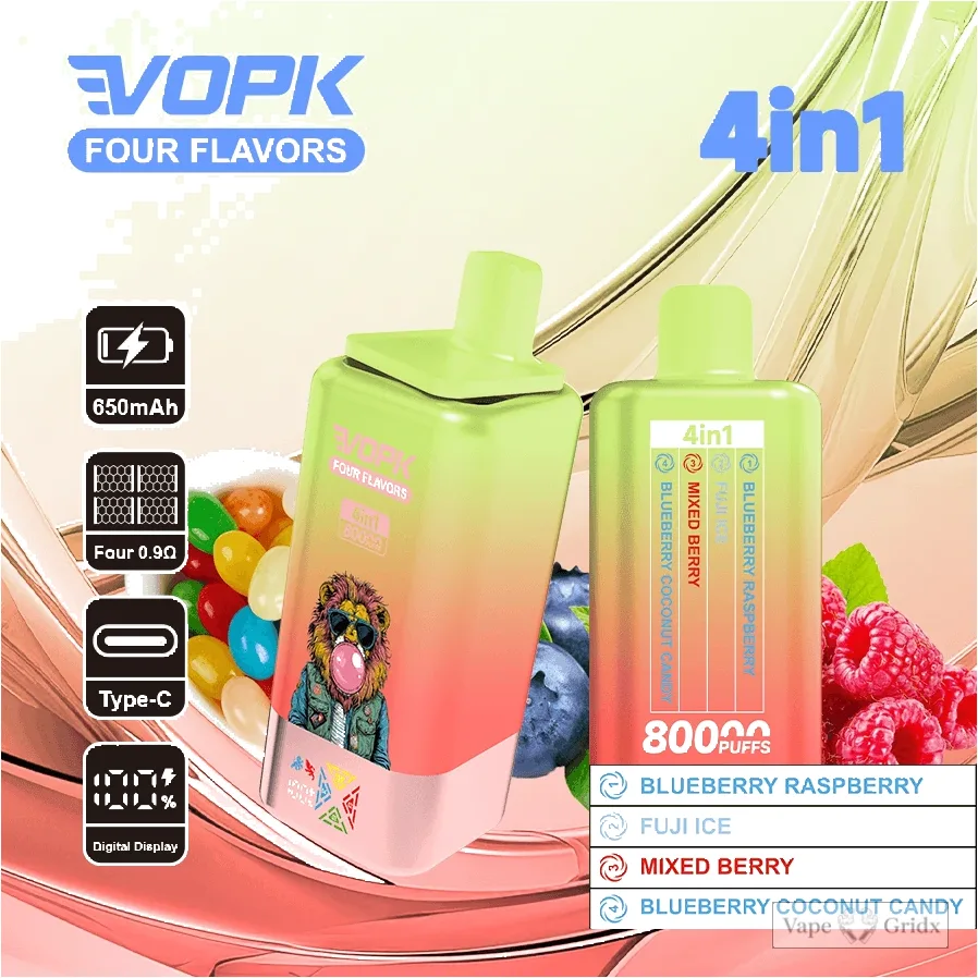 VOPK 80000 80K 4-in-1 Einweg-Vape