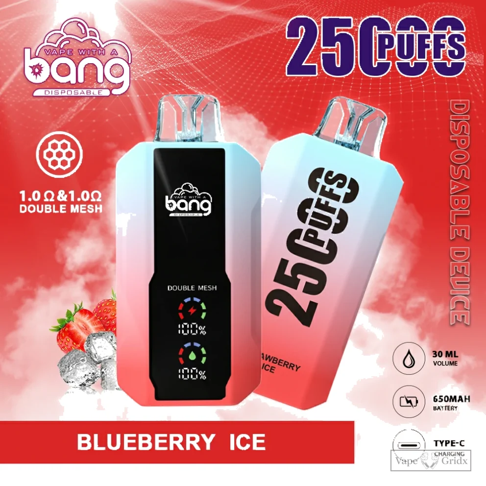 Bang 25000 25K Züge Display Screen Einweg-Vape
