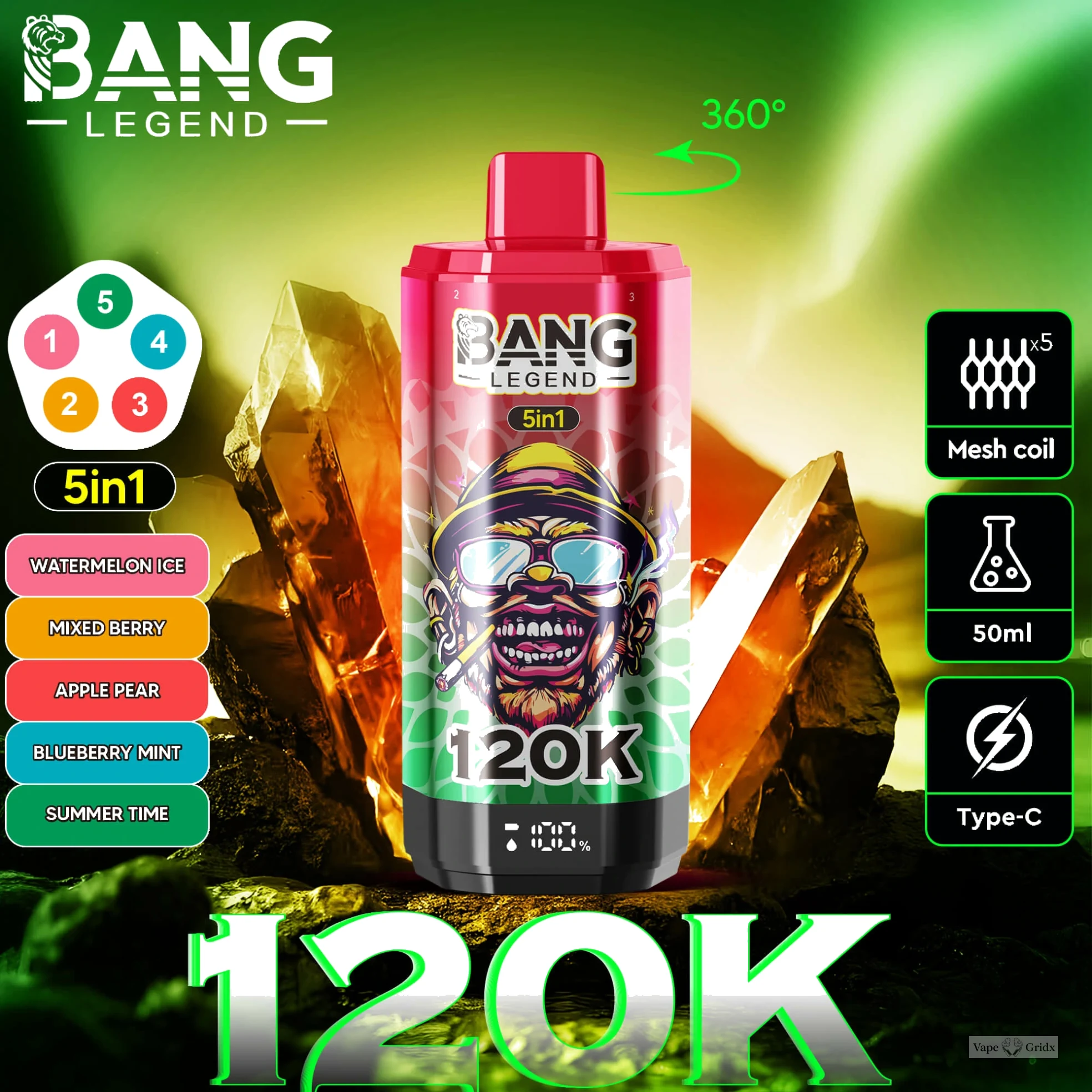 Bang Legend 120k
