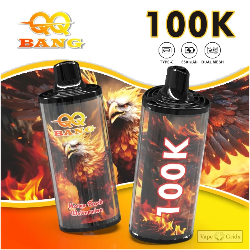 QQ Bang 100000 100K Züge Display Einweg-Vape